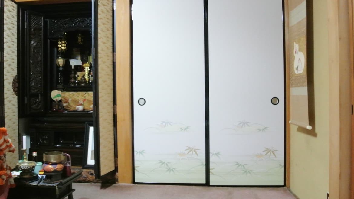 襖の張替え 阿久比町 | 阿久比町の建具修理なら藤井建具店